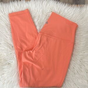 lululemon athletica Orange Leggings